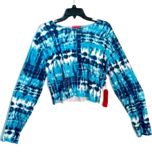 Roma Concept Tops - ⭐️ 2xl jade tye dye longsleeved lettuce collar